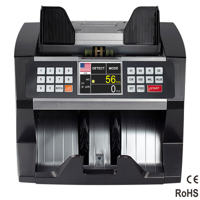 USD AL-170T Banknote Counting Machine Mixed Denomination Money Counter 900pcs / Min