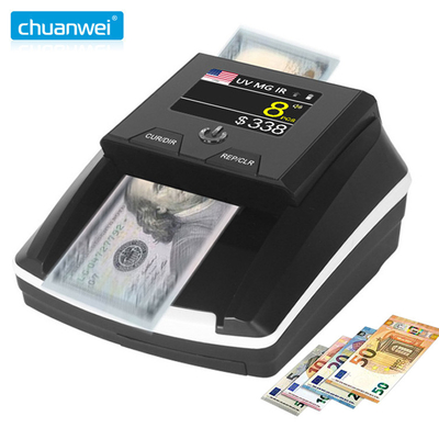 Auto MG Fluorescence Counterfeit Detector Machine 0.5s/Bill UV Light Money Checker 6w