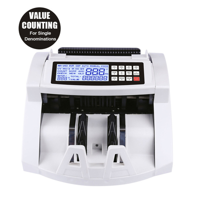 HKD Money Counter Machine Mixed Denomination MG LCD Portable Cash Counting Machine ABS