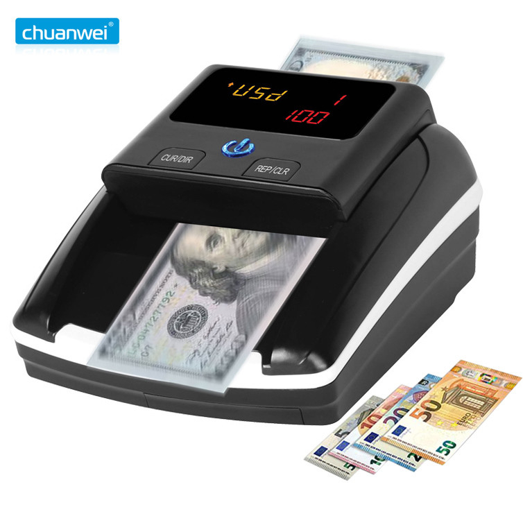 HKD MOP UV MG Fake Note Counterfeit Money Detector Machine RoHS