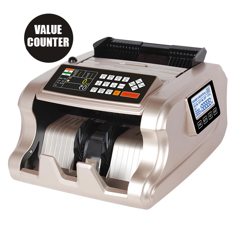 HKD Indian Currency Counting Machine 1000pcs/Min UV MG Min Money Counter Sorter